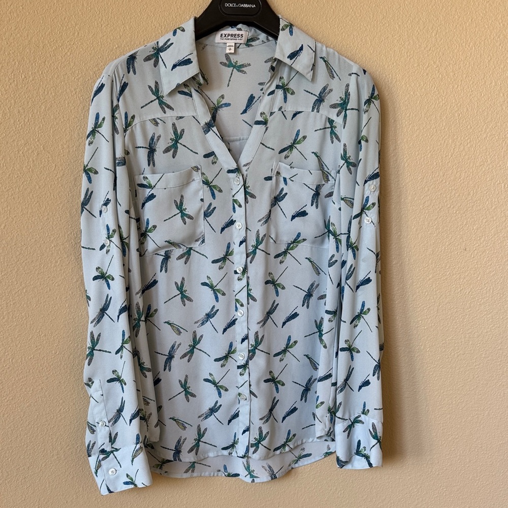 Express Dragonfly Portofino Blouse